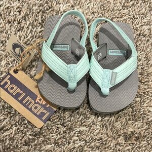 Kids Hari Mari Strap Flip Flops size 4/5